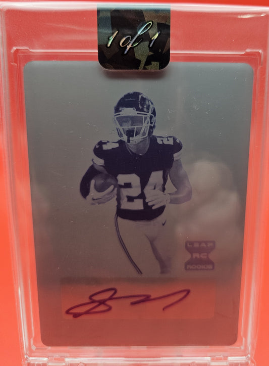 2022 Leaf Trinity Skyy Moore Magenta Printing Plate 1/1